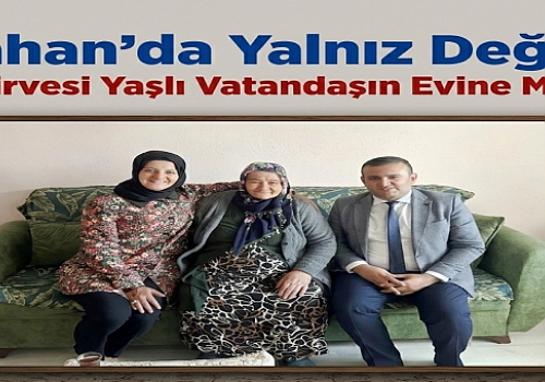 Ardahan’da Yalnız Değiller! Devletin Zirvesi Yaşlı Vatandaşın Evine Misafir Oldu
