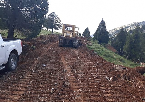 Ardahan'da yeni yapılan yayla yolu ulaşıma açıldı