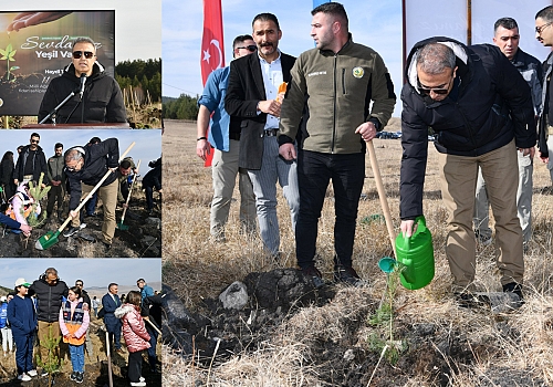 Ardahan’da Yeşil Vatan Seferberliği: 3 Bin Fidan Toprakla Buluştu