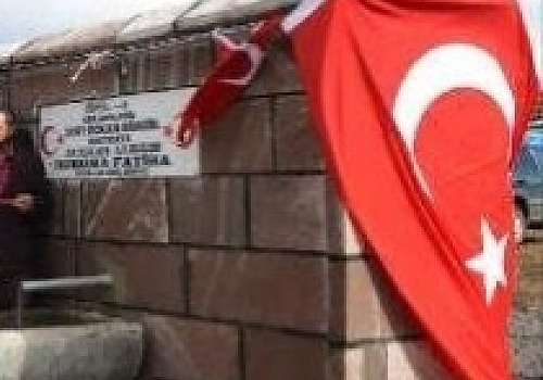 Ardahan'daki Şehit Jandarma Astsubay Özkan Bingöl Çeşmesi onarıldı