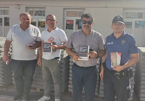 Ardahan Emniyet Müdürlüğü POLHANE projesi kapsamında bilgilendirmeye devam ediyor 