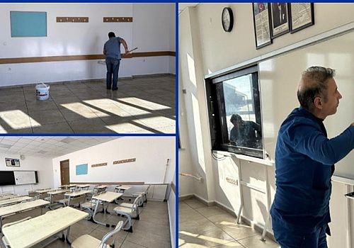 Ardahan Fen Lisesi’nde Tatil Mesaisi: Okul Yeni Döneme Yenilenmiş Olarak Giriyor