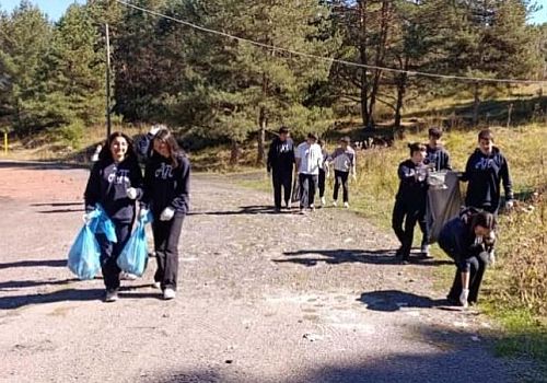 Ardahan Fen Lisesi Öğrencilerinden Yeşil Vatan İçin Anlamlı Etkinlik