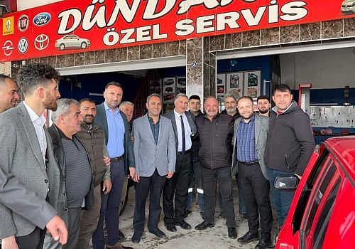 Ardahan Haberi: Ak Parti adayları, Ardahan sanayi esnafıyla görüştü