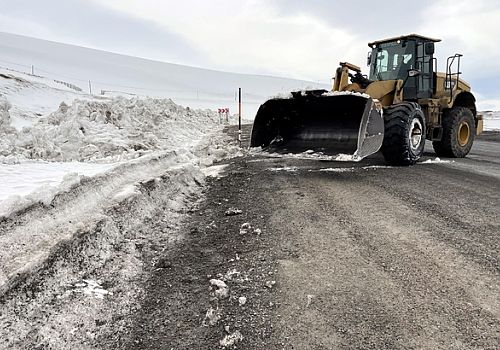 Ardahan Haberi: Ardahan'da  karla mücadele çalışması martta da sürdü