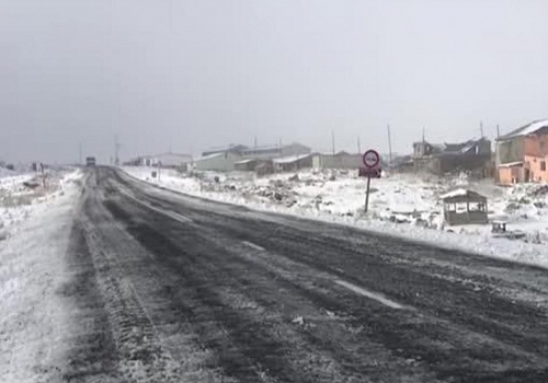 Ardahan Haberi: Bilbilan Yaylası Eylül ayında kar altında