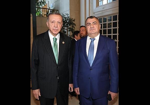 Ardahan Haberi: Cumhurbaşkanı Erdoğan, DATÜB Genel Başkanı Kassanov'la görüştü