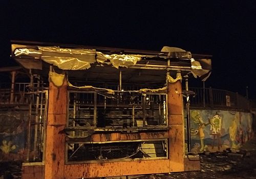 Ardahan Halilefendi Mahallesindeki belediye parkında çıkan yangın korkulu dakikalar yaşattı