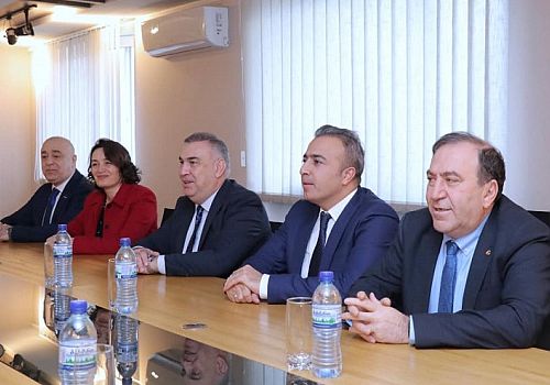 Ardahan Heyeti Batum da düzenlenen 13. Uluslararası İnşaat Malzemeleri, Teknolojileri ve Gayrimenkul Fuarına Katıldı 