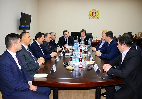 Ardahan heyeti Gürcistan'a ziyarette bulundu