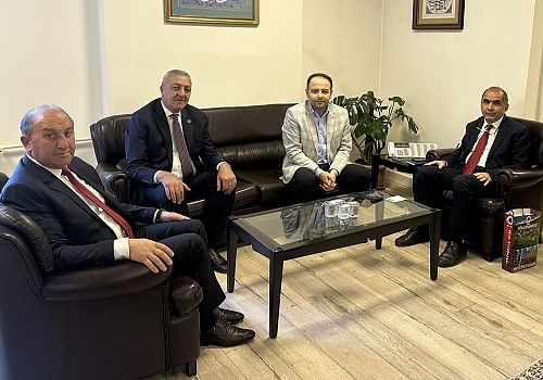 Ardahan Heyetinden TOKİ Başkan Yardımcısı Hakan Akbulut’a Ziyaret