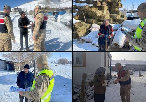Ardahan İl Jandarma Komutanlığı, halkın güvenliği için sahadaki çalışmalarını aralıksız sürdürüyor