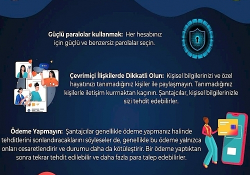 Ardahan İl Jandarma Komutanlığı, şantaj suçuna karşı alınabilecek tedbirleri yayınladı