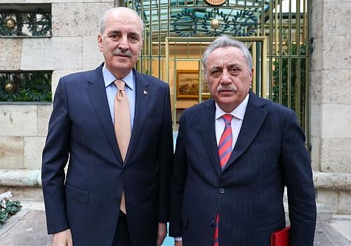 Ardahan’ın 23. Dönem Milletvekili Saffet Kaya’dan TBMM Başkanı Numan Kurtulmuş’a Ziyaret