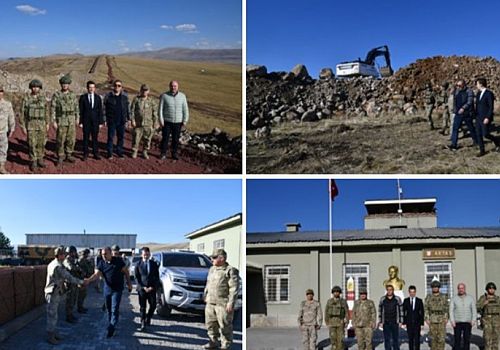 Ardahan’ın Sınırında Güçlü Önlem: Vali Çiçek Denetimde