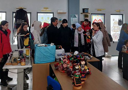 Ardahan’ın tarihi dokusu ve geleneksel el sanatları, Çanakkale'li öğrencilere tanıtıldı