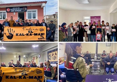 Ardahan Jandarması Kadına Yönelik Şiddetle Mücadelede Bilgilendirme Çalışması Gerçekleştirdi