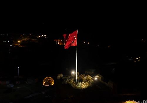 Ardahan Kalesi Işıklandırıldı: Şehrin Siluetine Gece Güzelliği Katıldı