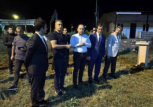 Ardahan Kalesi'nin turizmde farkındalık oluşturmak amacıyla hazırlanan aydınlatma çalışmaları tamamlandı 