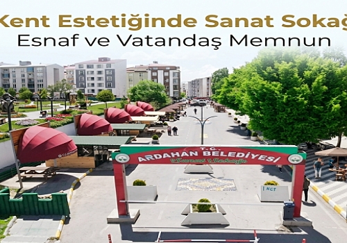 Ardahan Kent Estetiğinde Sanat Sokağı Dönemi: Esnaf ve Vatandaş Memnun