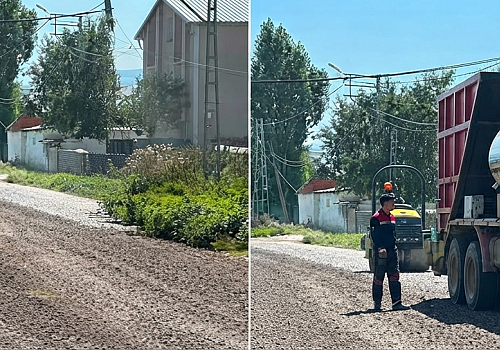 Ardahan Merkez Sulakyurt Köyü Yol Çalışmaları Tamamlandı