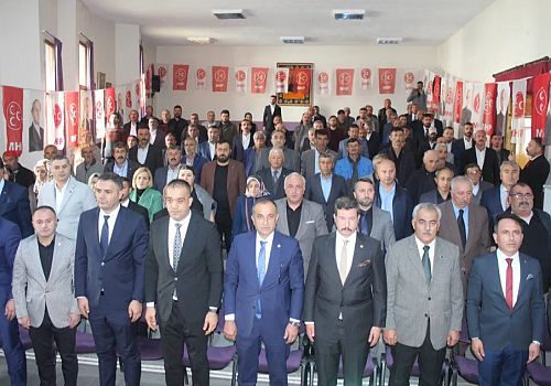 Ardahan MHP il teşkilatında Tek listeyle gidilen kongrede, mevcut İl Başkanı Turgay Mert yeniden başkan seçildi