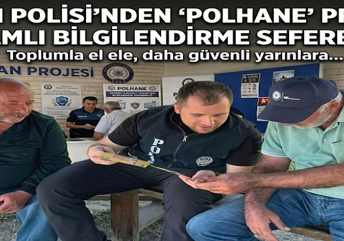 Ardahan Polisi'nden 'POLHANE' Projesiyle Kapsamlı Bilgilendirme Seferberliği