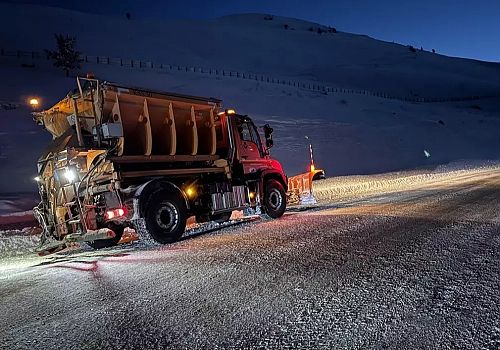 Ardahan-Şavşat Kara Yolu Kontrollü Olarak Ulaşıma Açıldı