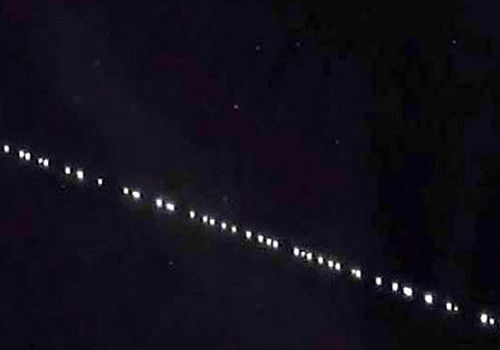 Ardahan Semalarında Gizemli Işıklar Merak Uyandırdı