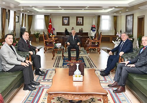 Ardahan Ticaret ve Sanayi Odası’ndan Vali Çiçekli’ye Hayırlı Olsun Ziyareti