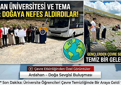 Ardahan Üniversiteli Gençlerden Ilgar Dağı’nda Anlamlı Çevre Hareketi