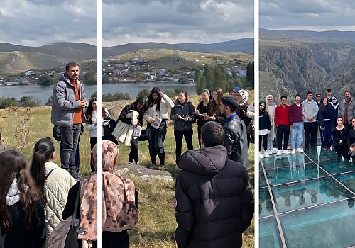 Ardahan Üniversitesi Coğrafya Öğrencileri Çıldır’da Arazi Çalışması Yaptı