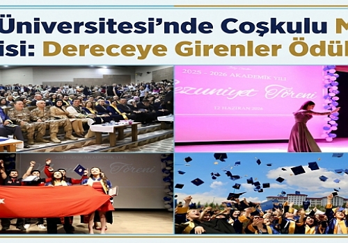 Ardahan Üniversitesi’nde Coşkulu Mezuniyet Seremonisi: Dereceye Girenler Ödüllendirildi