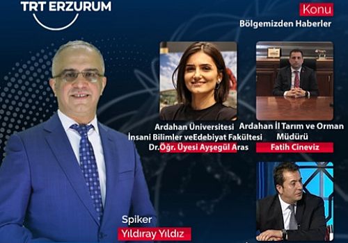 Ardahan Üniversitesi Öğretim Üyesi Dr. Ayşegül Akın Aras, TRT Erzurum Radyosu’nda Bölge Arkeolojisini Anlattı