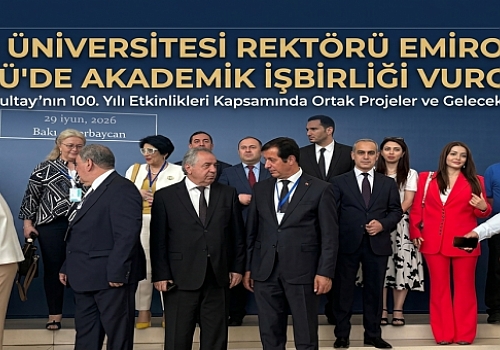 Ardahan Üniversitesi Rektörü Emiroğlu'ndan Bakü'de Akademik İşbirliği Vurgusu
