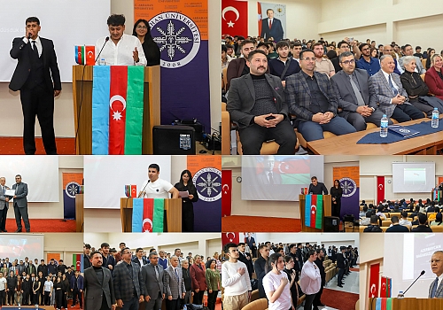 Ardahan Üniversitesinde Azerbaycan’ın Bağımsızlık Günü Coşkuyla Kutlandı