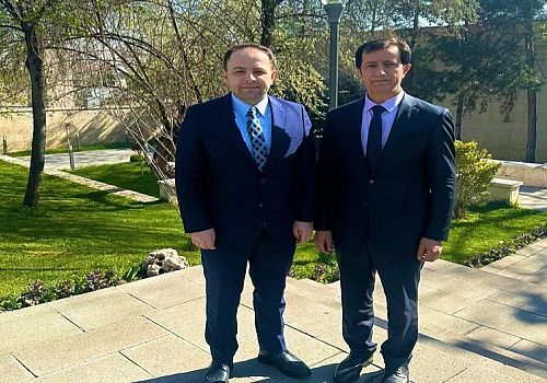 Ardahan Üniversitesinin yeni Rektörü Prof. Dr. Öztürk Emiroğlu,Milletvekili Kaan Koç’u TBMM’de ziyaret etti