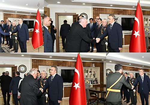 Ardahan Valiliği’nde 29 Ekim Cumhuriyet Bayramı Tebrikat Töreni