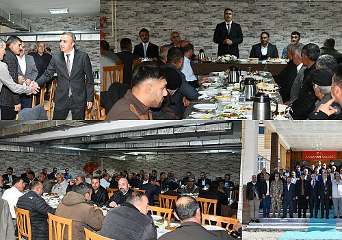 Ardahan Valiliği’nden Muhtarlar Günü Kahvaltısı