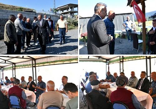 Ardahan Valisi Çiçek, Kore Gazisi Faik Alptekin’in vefatı nedeniyle Hasköy’deki ailesine taziye ziyaretinde bulundu