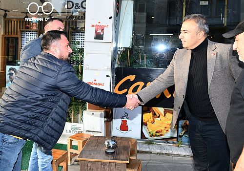 Ardahan Valisi Çiçek’ten Kongre Caddesi’nde Esnaf Ziyareti