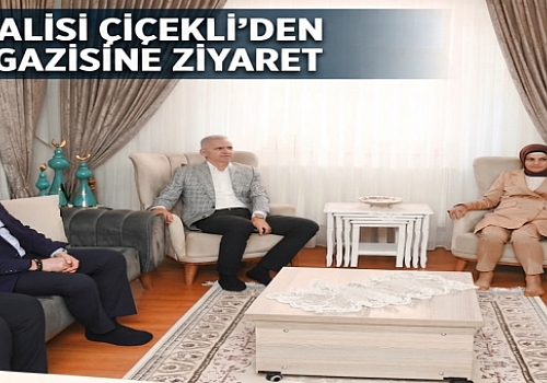 Ardahan Valisi Çiçekli’den 15 Temmuz Gazisine Ziyaret