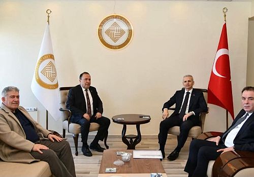 Ardahan Valisi Çiçekli’den ATSO’ya Ziyaret