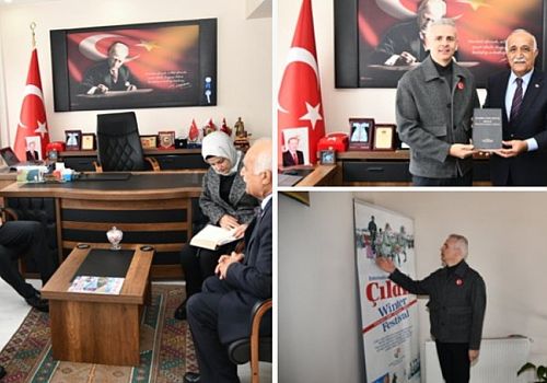 Ardahan Valisi Çiçekli’den Çıldır Belediyesi’ne ziyaret