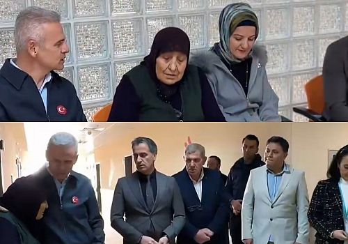 Ardahan Valisi Çiçekli’den Damal Bebek Ustası Gülfidan Atmaca’ya Geçmiş Olsun Ziyareti