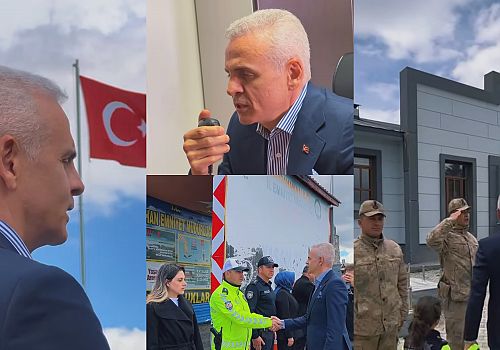 Ardahan Valisi Çiçekli'den Güvenlik Güçlerine Bayram Ziyareti