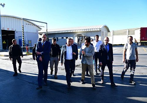 Ardahan Valisi Hayrettin Çiçek Aktaş Sınır Kapısını ziyaret etti 