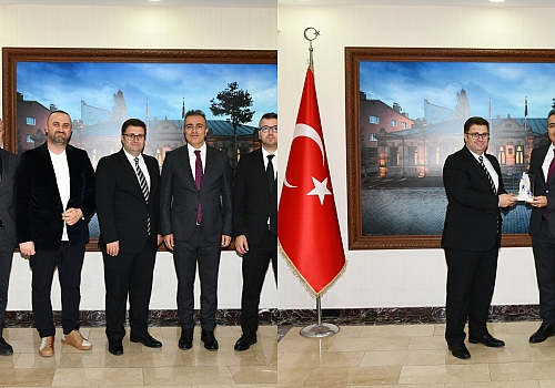 Ardahan Valisi Hayrettin Çiçek, Teknopark Heyetini Makamında Kabul Etti