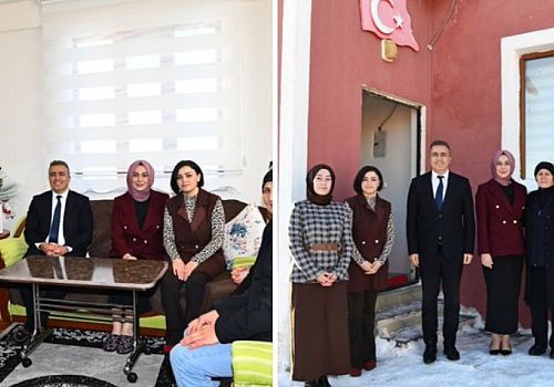 Ardahan Valisi Hayrettin Çiçek’ten Şehit Ailesine Anlamlı Ziyaret