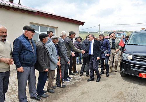 Ardahan Valisi Hüseyin Öner, Çeğilli, Dedegül ve Edegül köylerini ziyaret etti